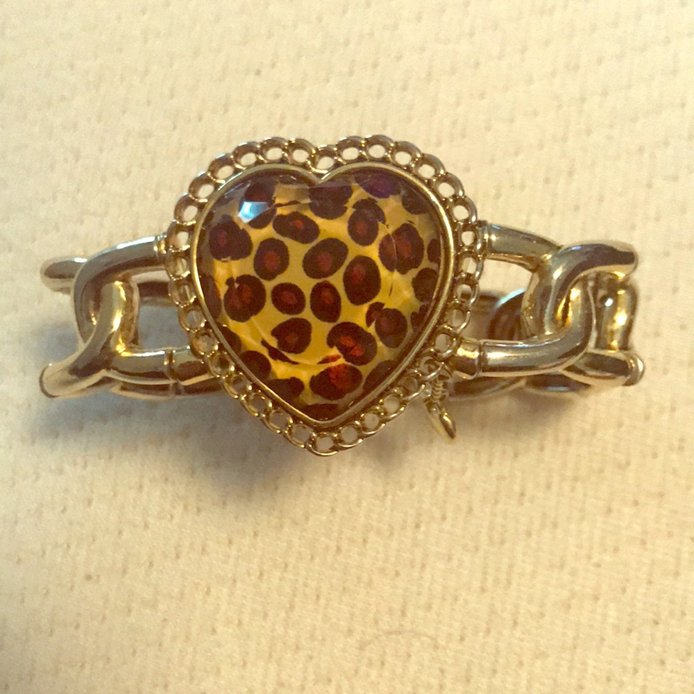 Betsy Johnson Cheetah Bracelet
